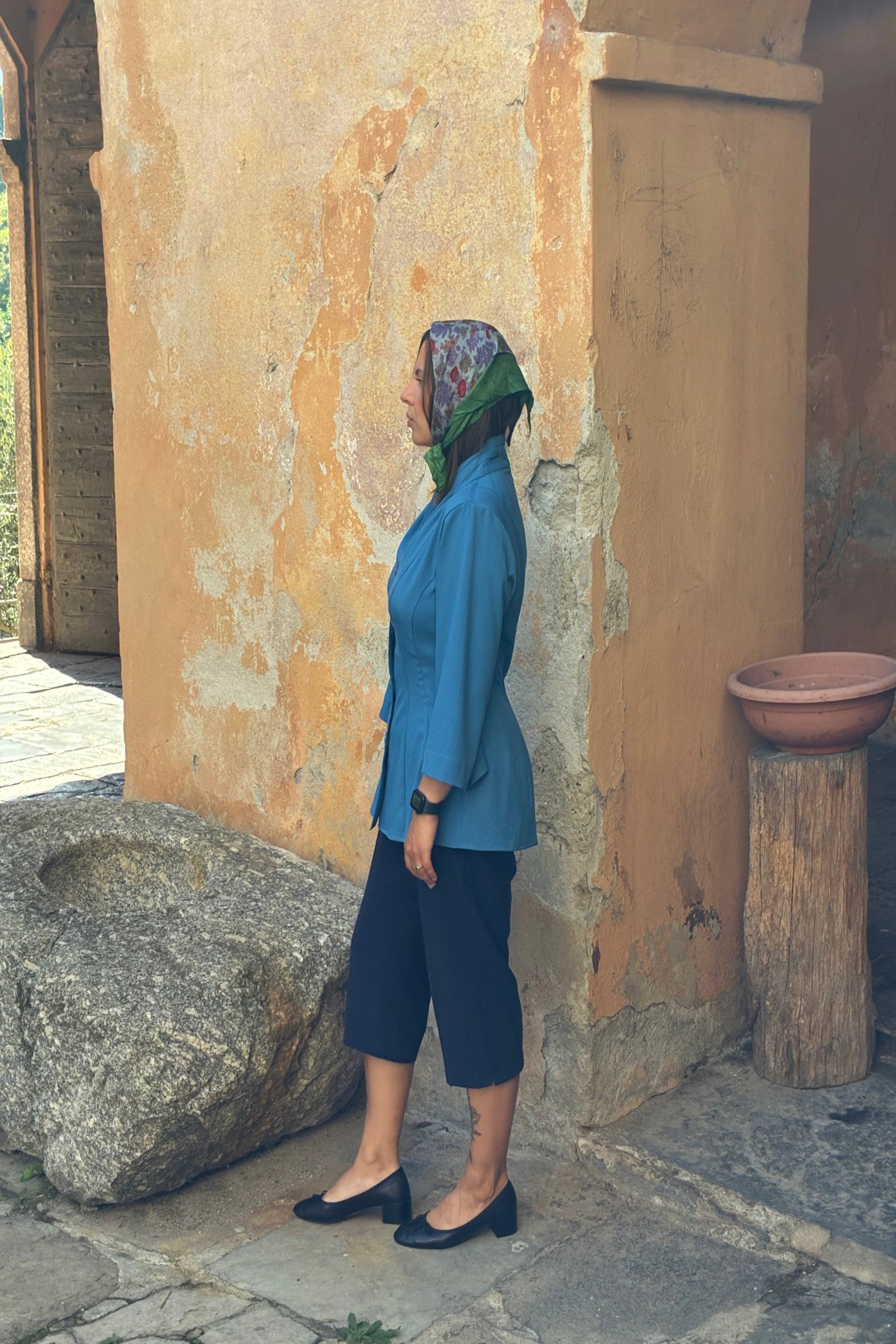 Marškiniai "blue sea", įliemenuoti